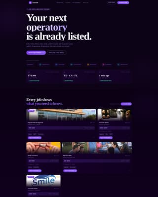 Specialist Dental Digital Presence Careers & Recruitment Website Template