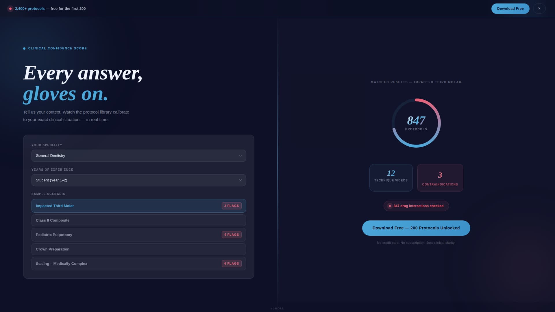 Dental Digital Presence Cost Estimator Website Template