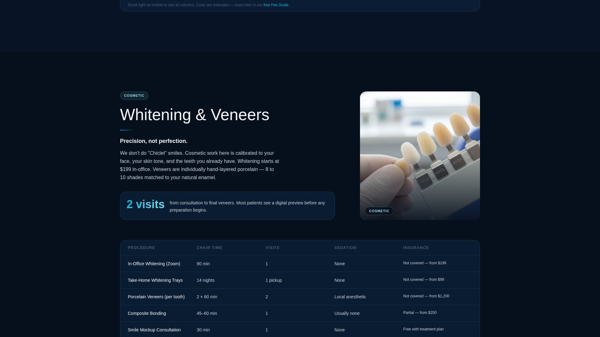 Specialist Dental Digital Presence Appointment Booking Website Template