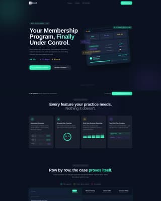 Advanced Dental Software Cost Estimator Website Template