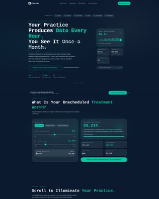 Specialist Dental Digital Presence Cost Estimator Website Template