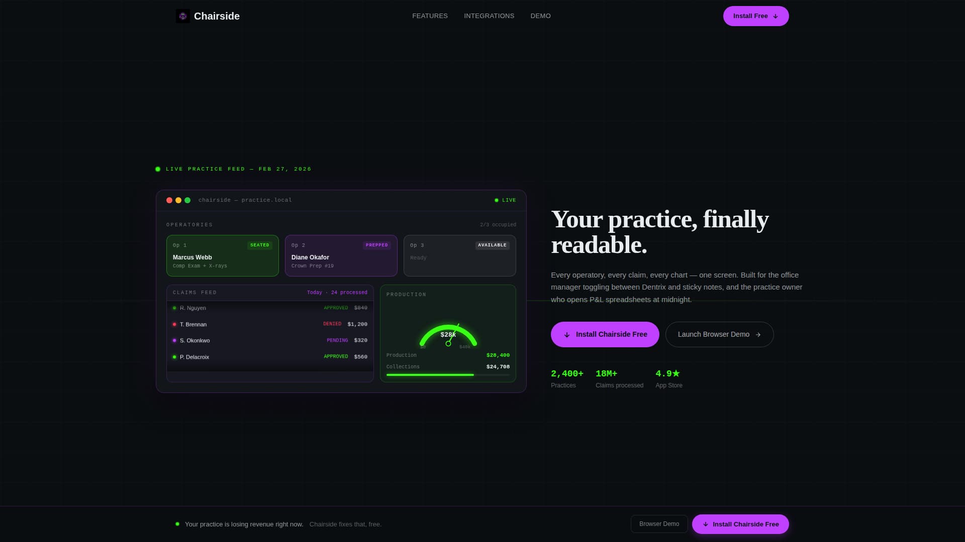Software & SaaS Professional Website Template