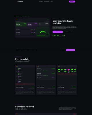Software & SaaS Professional Website Template