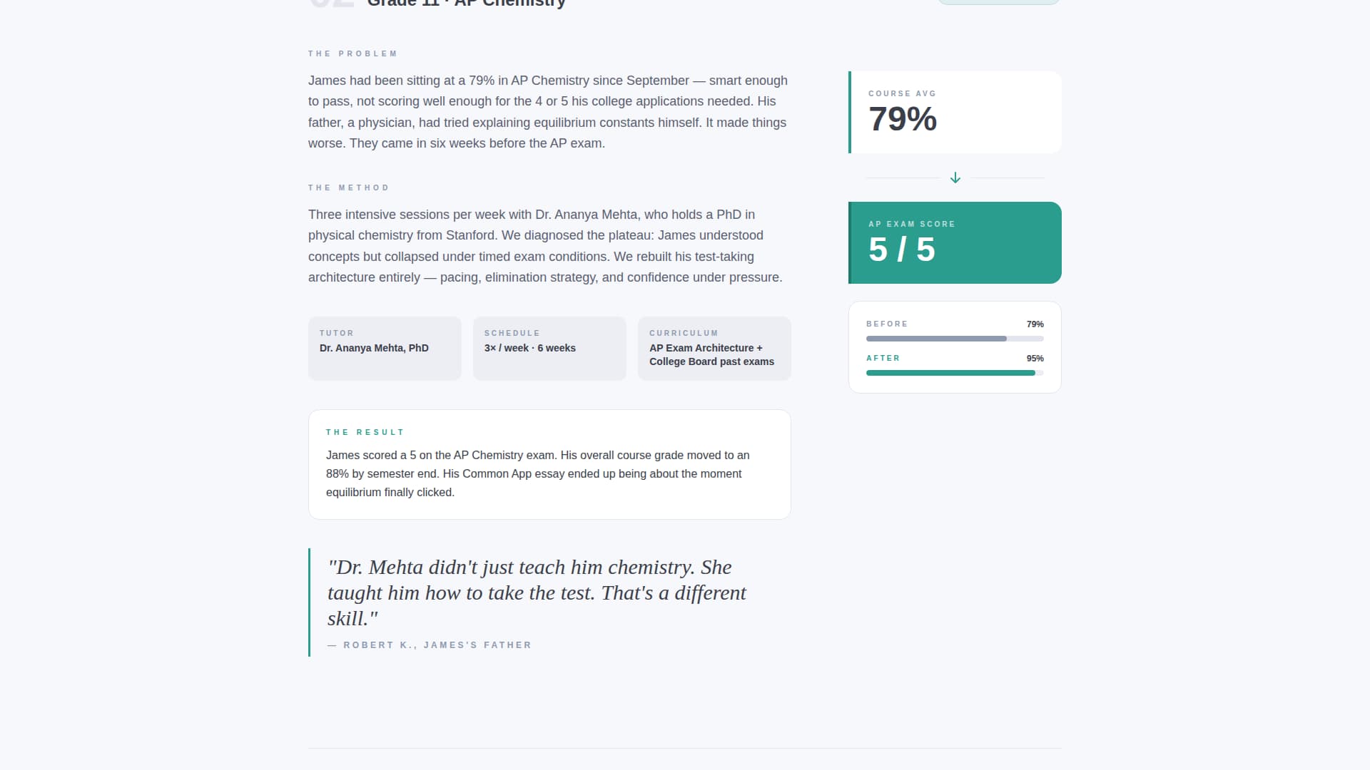 Tutoring Center Marketing Booking Website Template