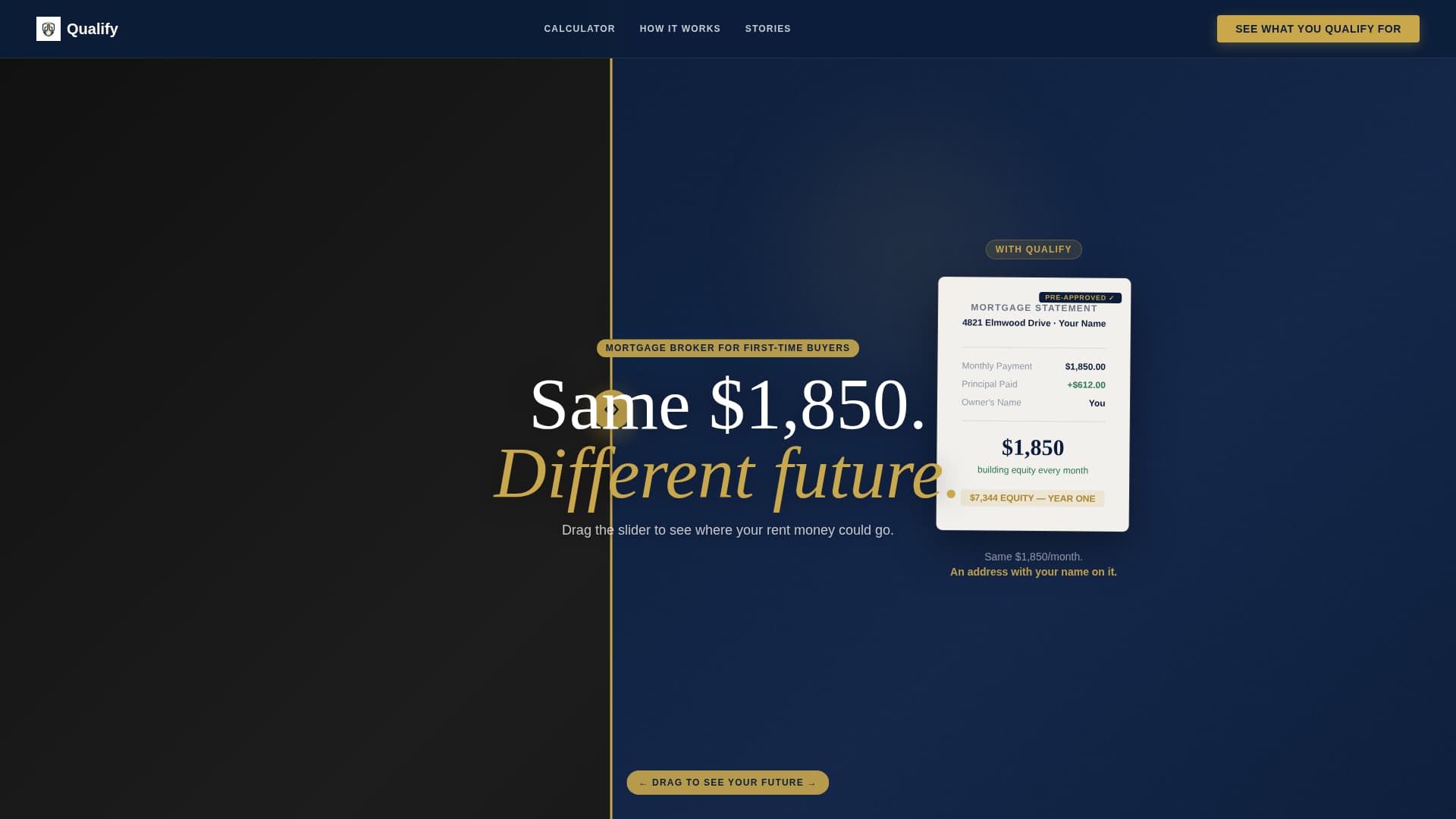 Affordable Housing Real Estate Cost Calculator Website Template