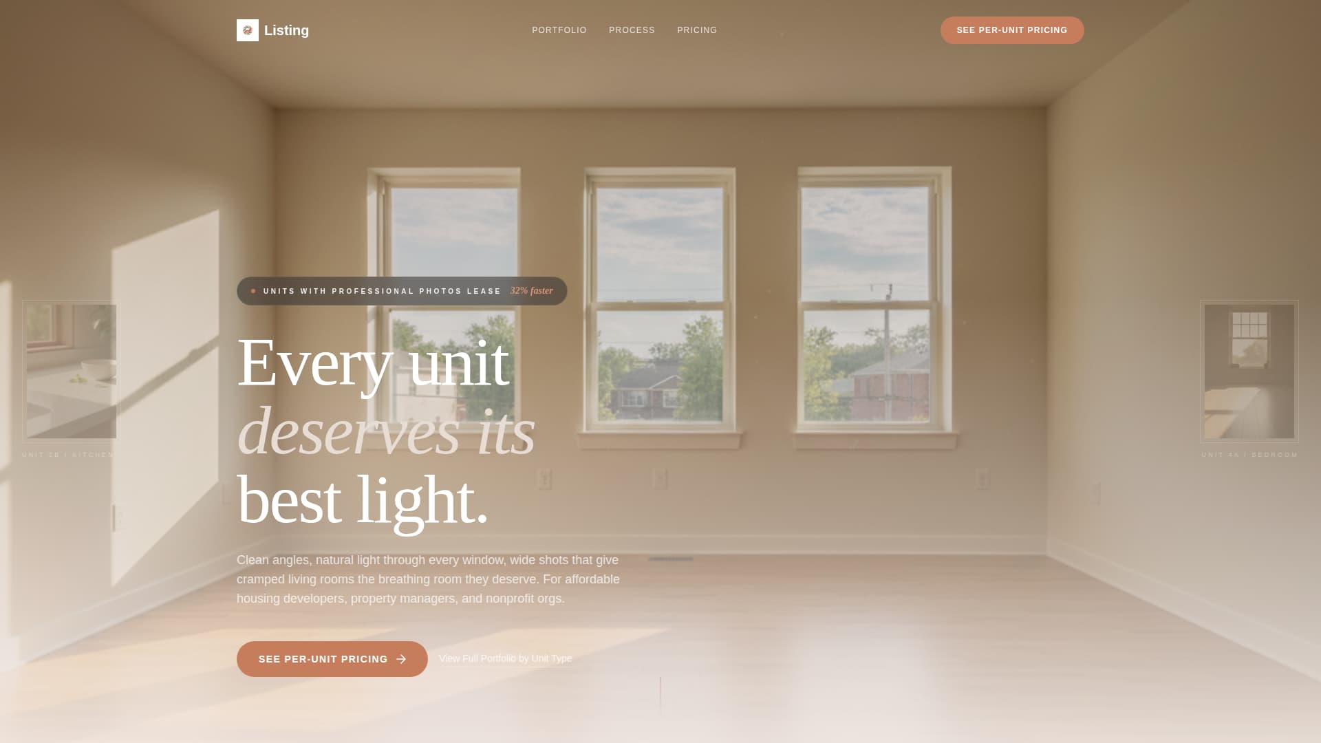 Affordable Housing Real Estate Pricing Website Template