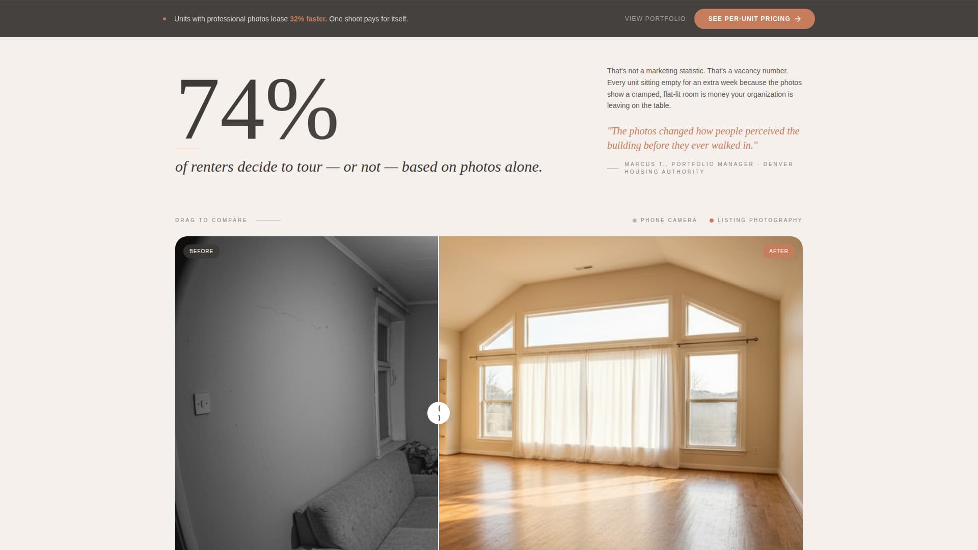 Affordable Housing Real Estate Pricing Website Template