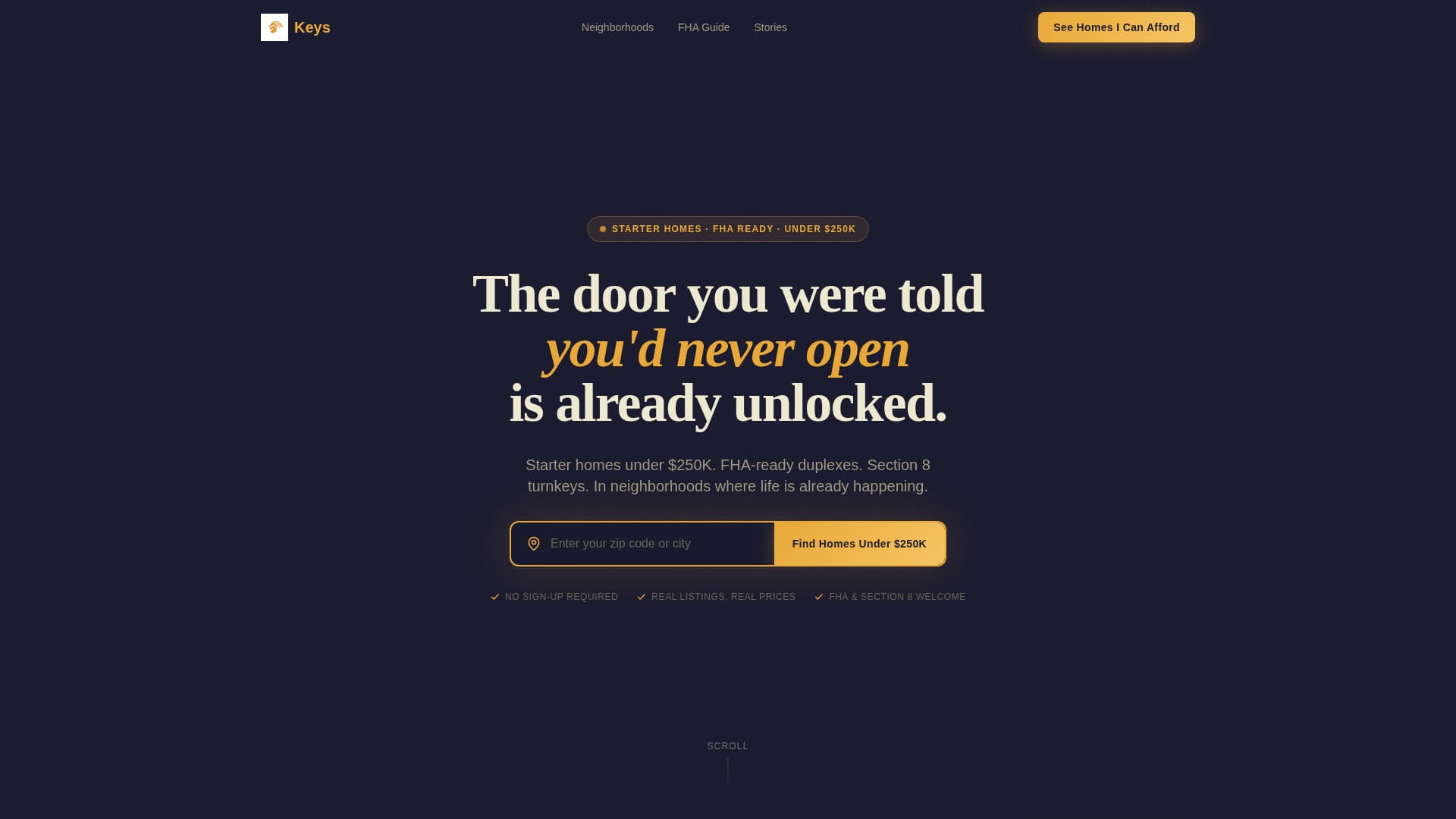 Affordable Housing Real Estate Cost Calculator Website Template