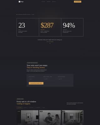 Affordable Housing Real Estate Booking Website Template