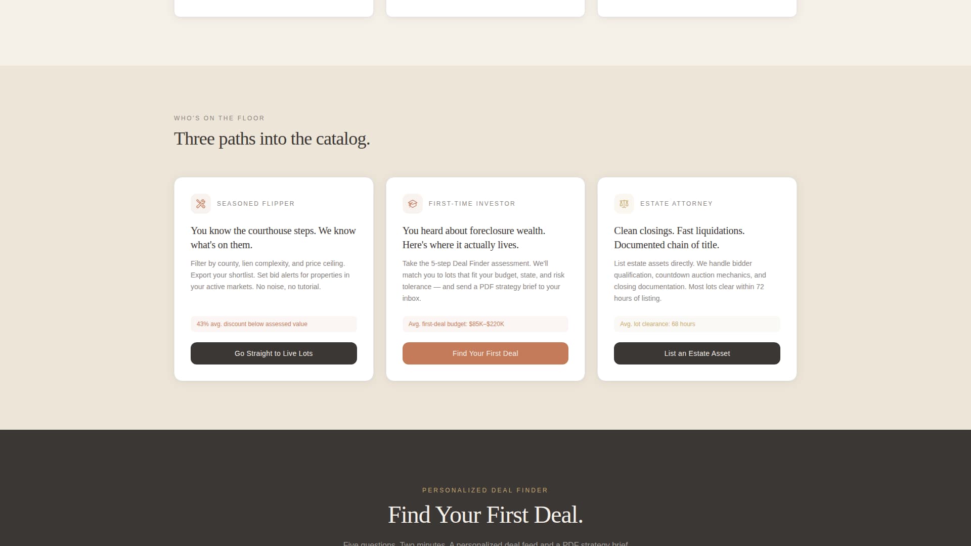 Property Listing & Portal Professional Website Template