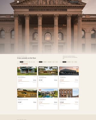Property Listing & Portal Professional Website Template