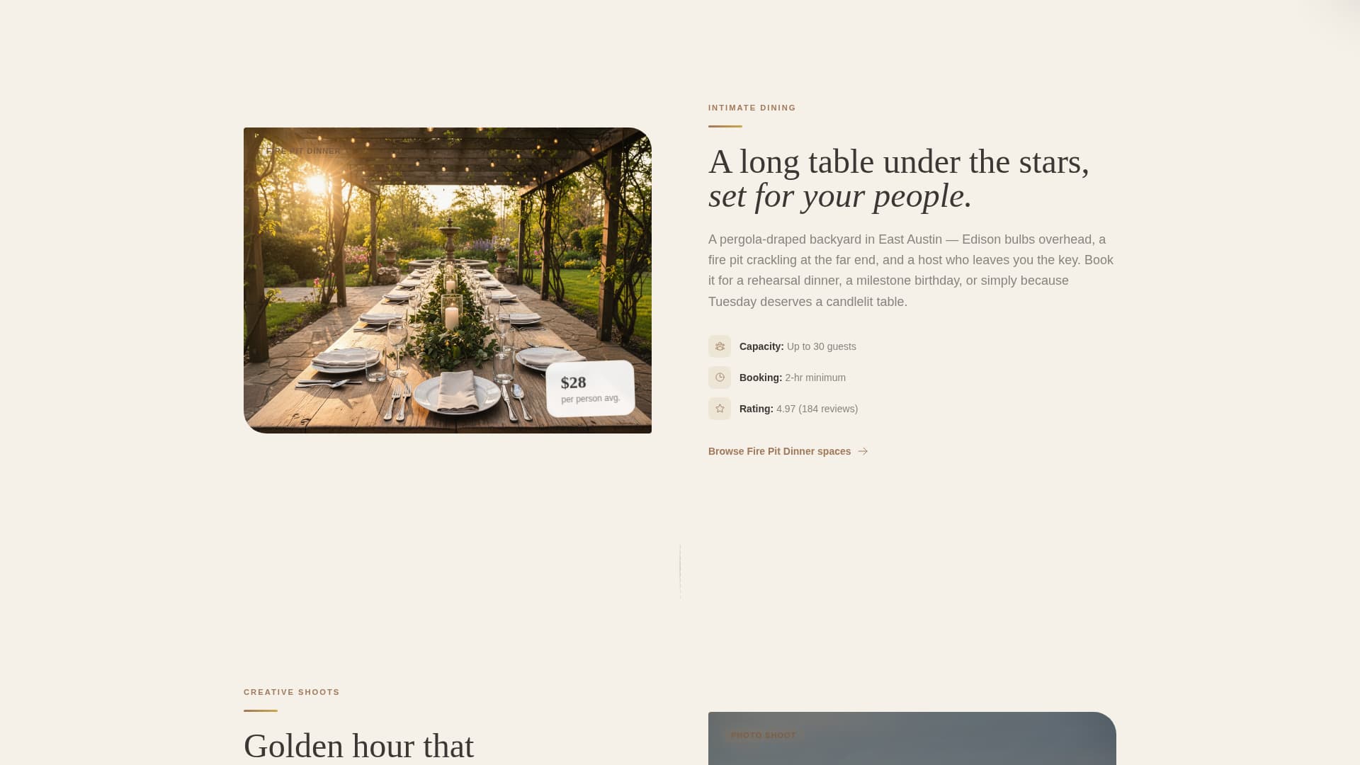 Space & Rental Platforms Specialist Professional Website Template