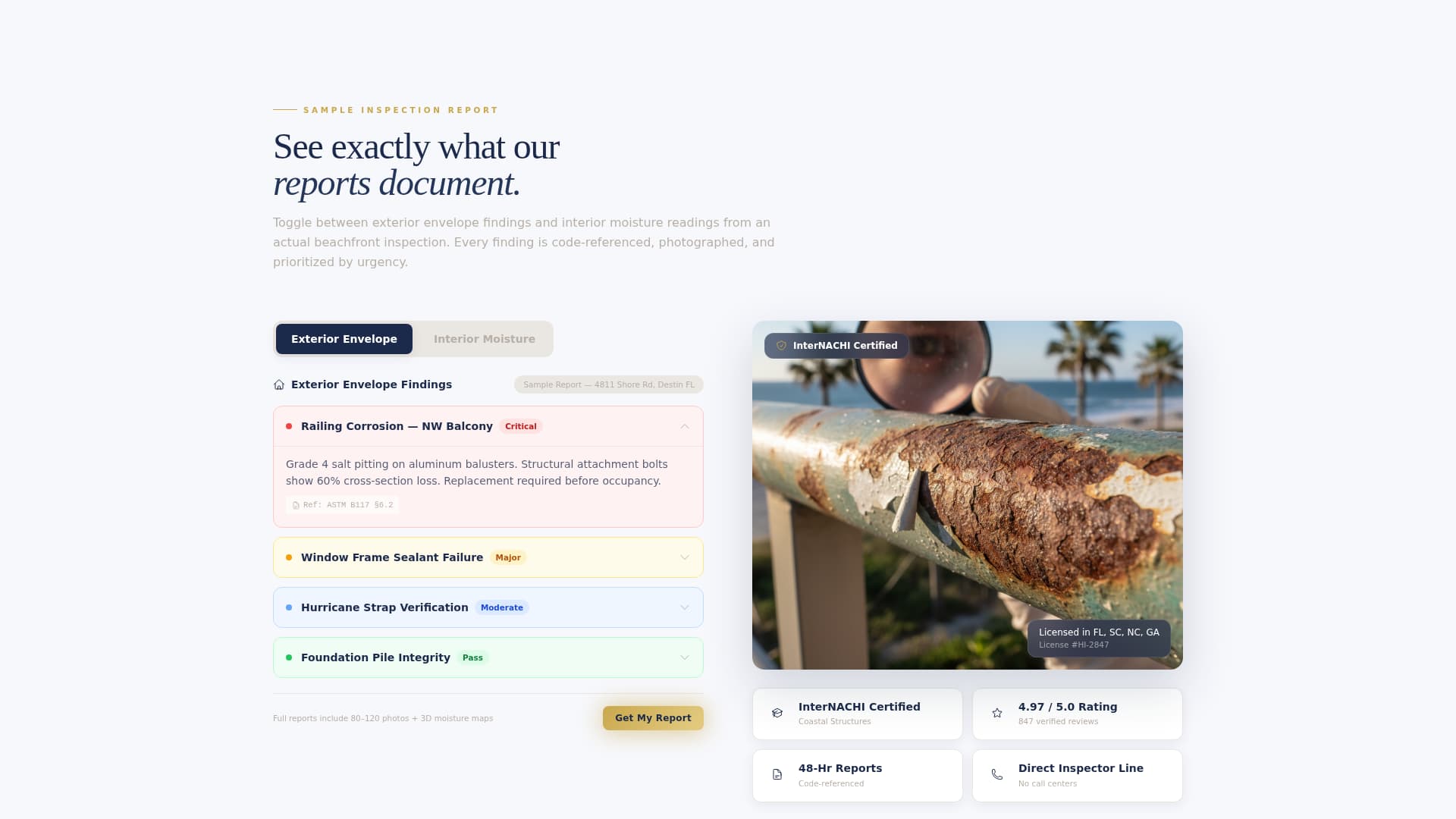 Beachfront Property Real Estate Professional Website Template