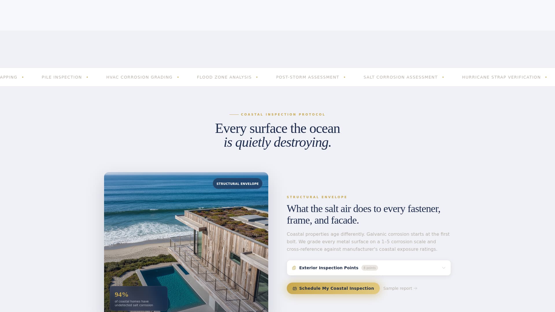 Beachfront Property Real Estate Professional Website Template