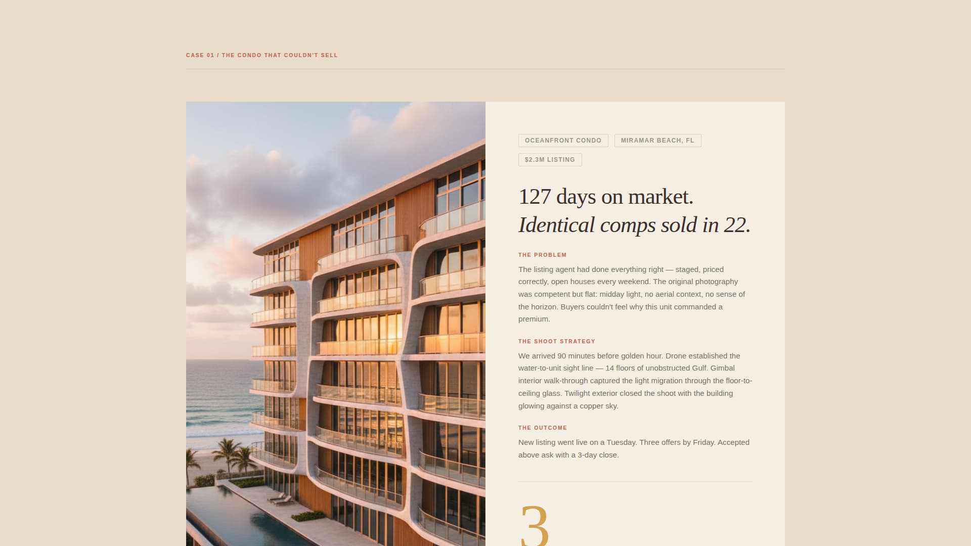 Beachfront Property Real Estate Booking Website Template