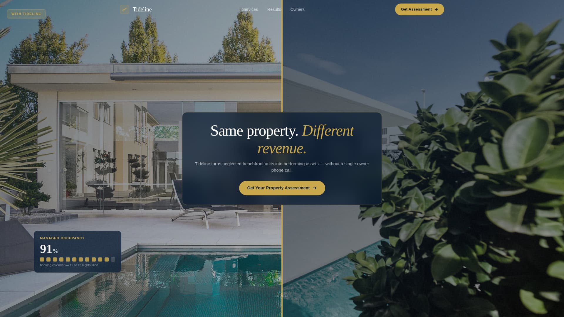 Beachfront Property Real Estate Advanced Professional Website Template