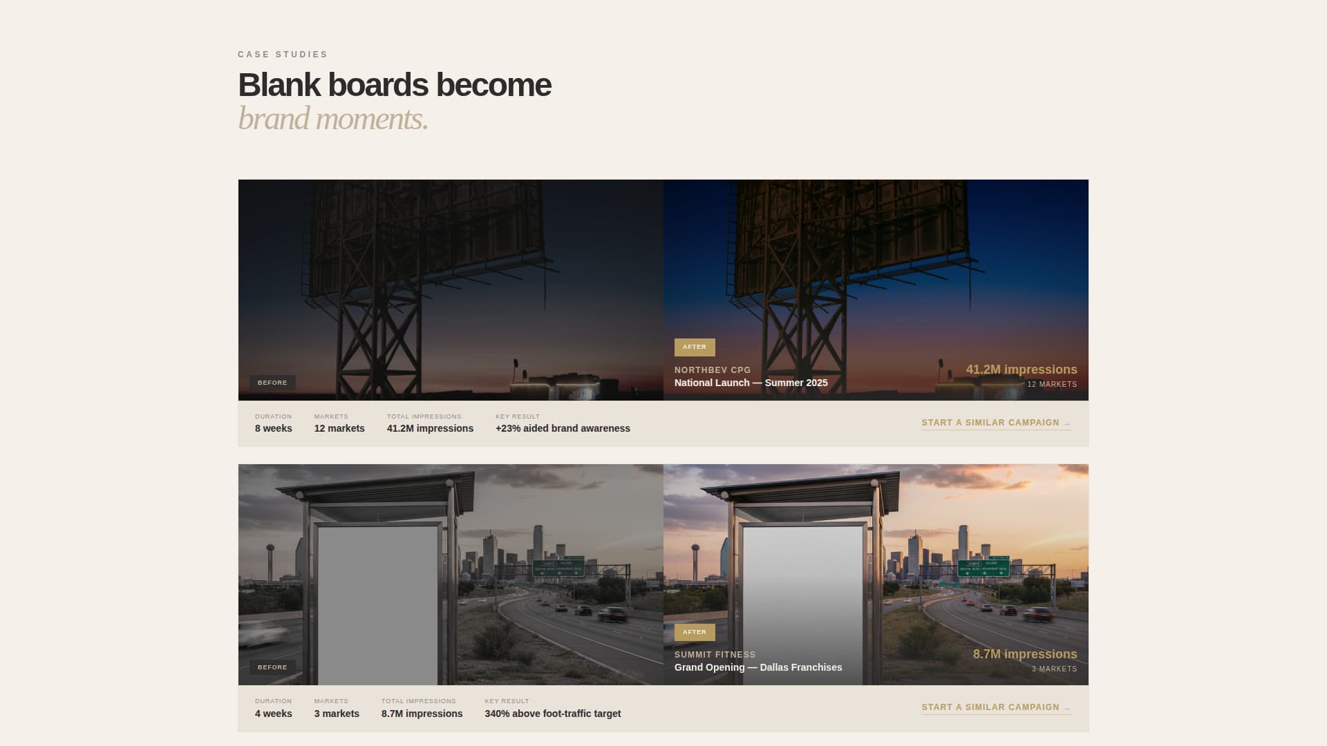 Space & Rental Platforms Professional Website Template
