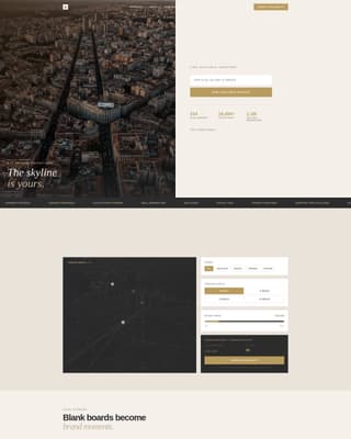 Space & Rental Platforms Professional Website Template