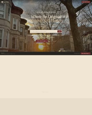 Brownstone & Rowhouse Real Estate Specialist Booking Website Template