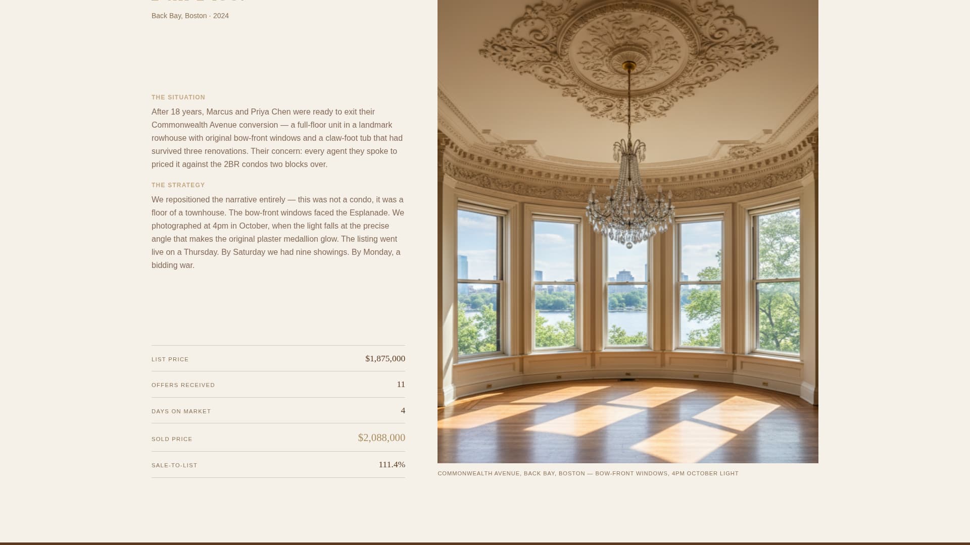 Brownstone & Rowhouse Real Estate Portfolio Website Template