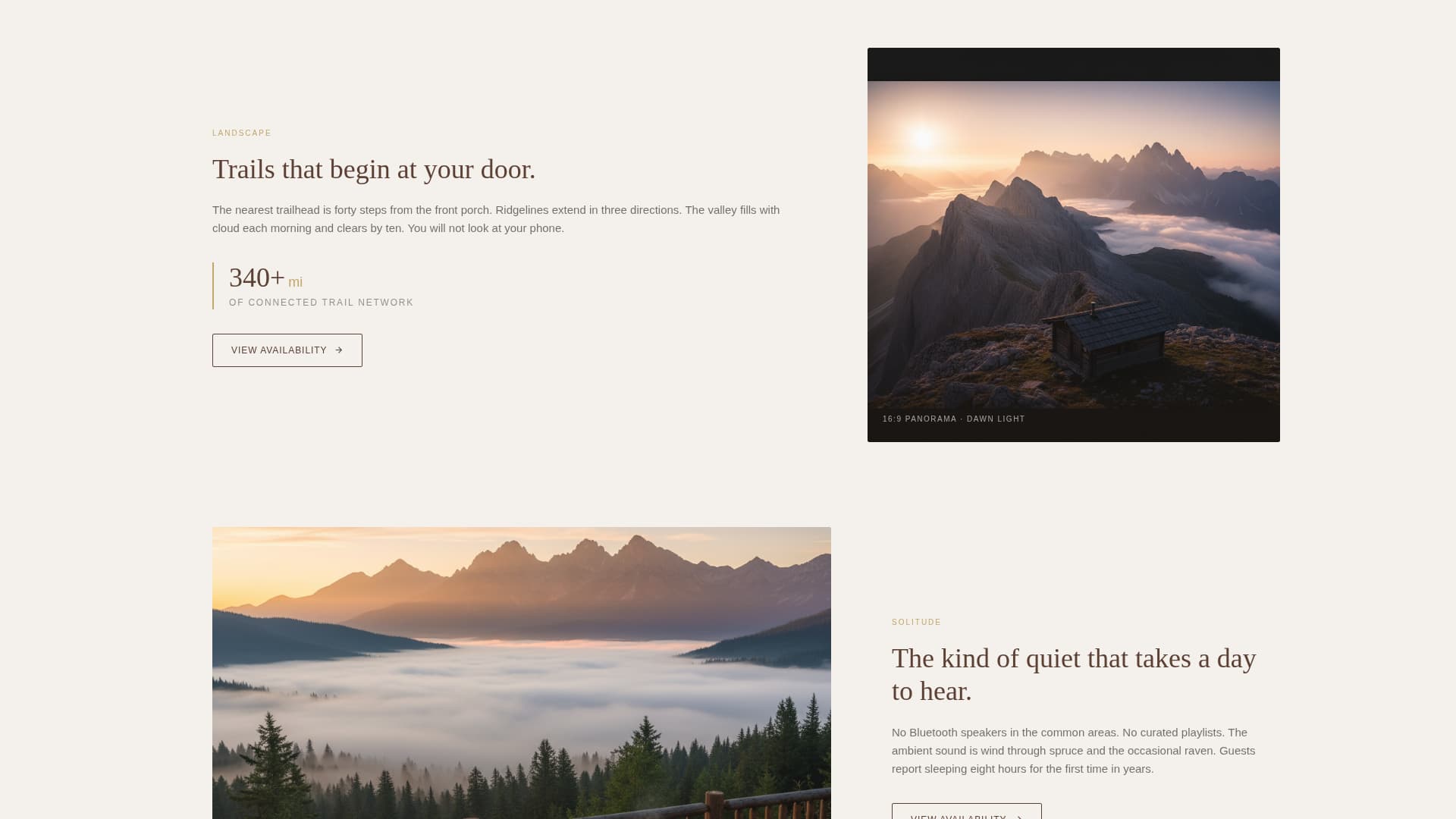 Vacation Rental & Airbnb Pricing Website Template