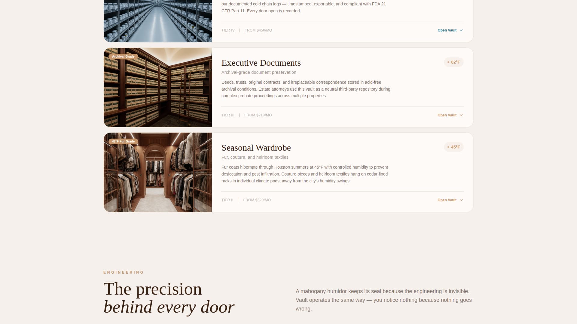 Self-Storage & Mini-Storage Professional Website Template