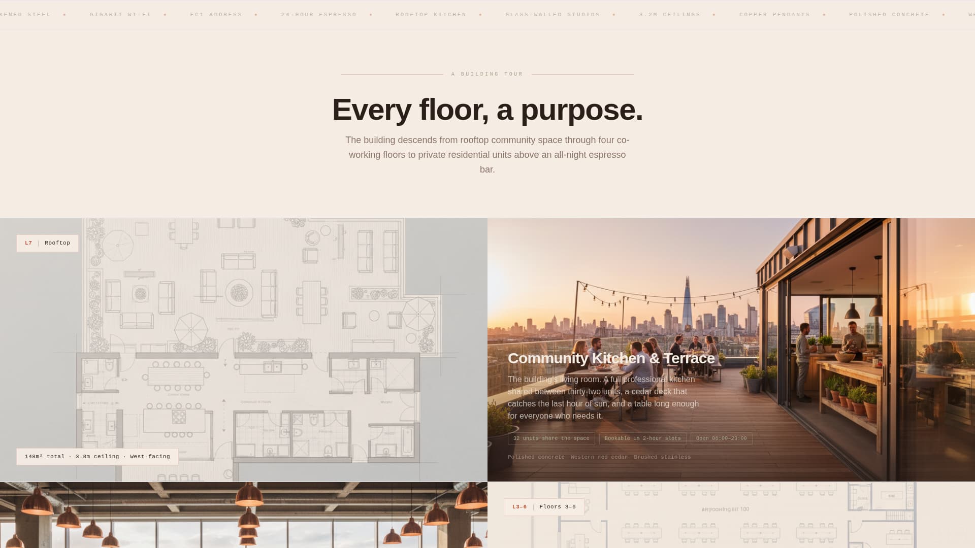 Co-Working & Shared Office Pricing Website Template