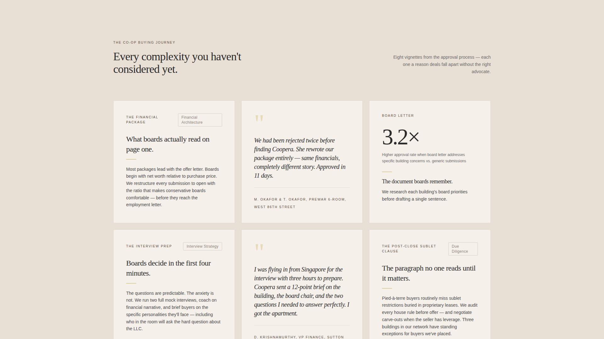 Co-op Housing Real Estate Professional Website Template