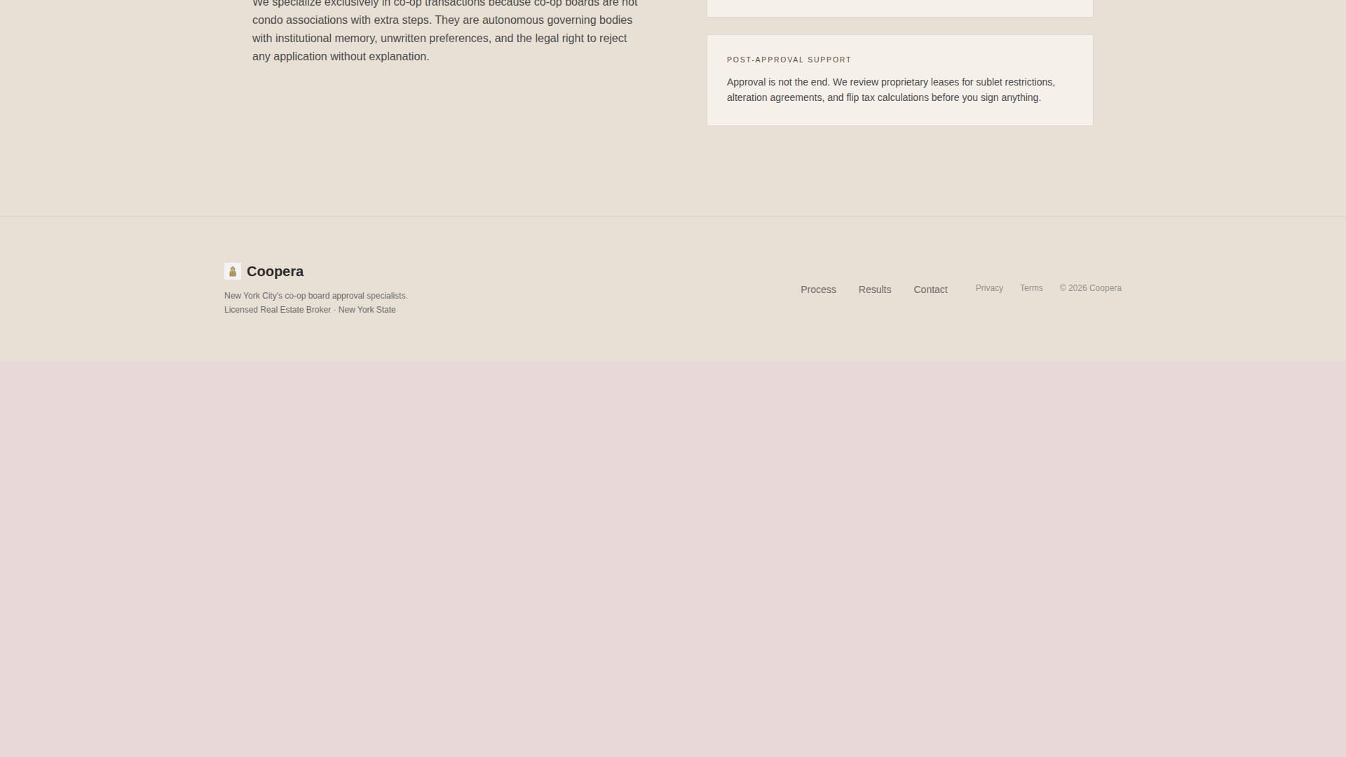 Co-op Housing Real Estate Professional Website Template