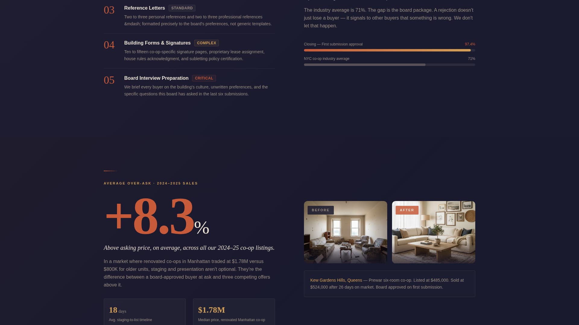 Closing - Immersive Coop Landing Page Template