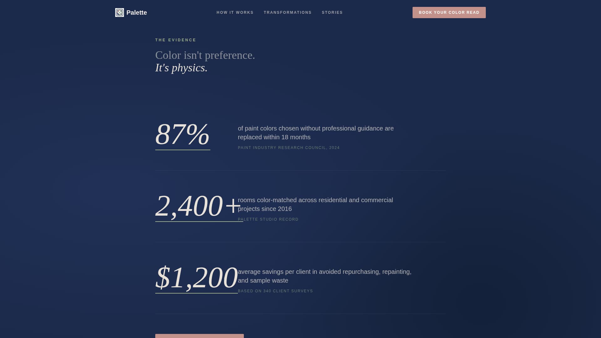 Interior Design Studio Professional Website Template