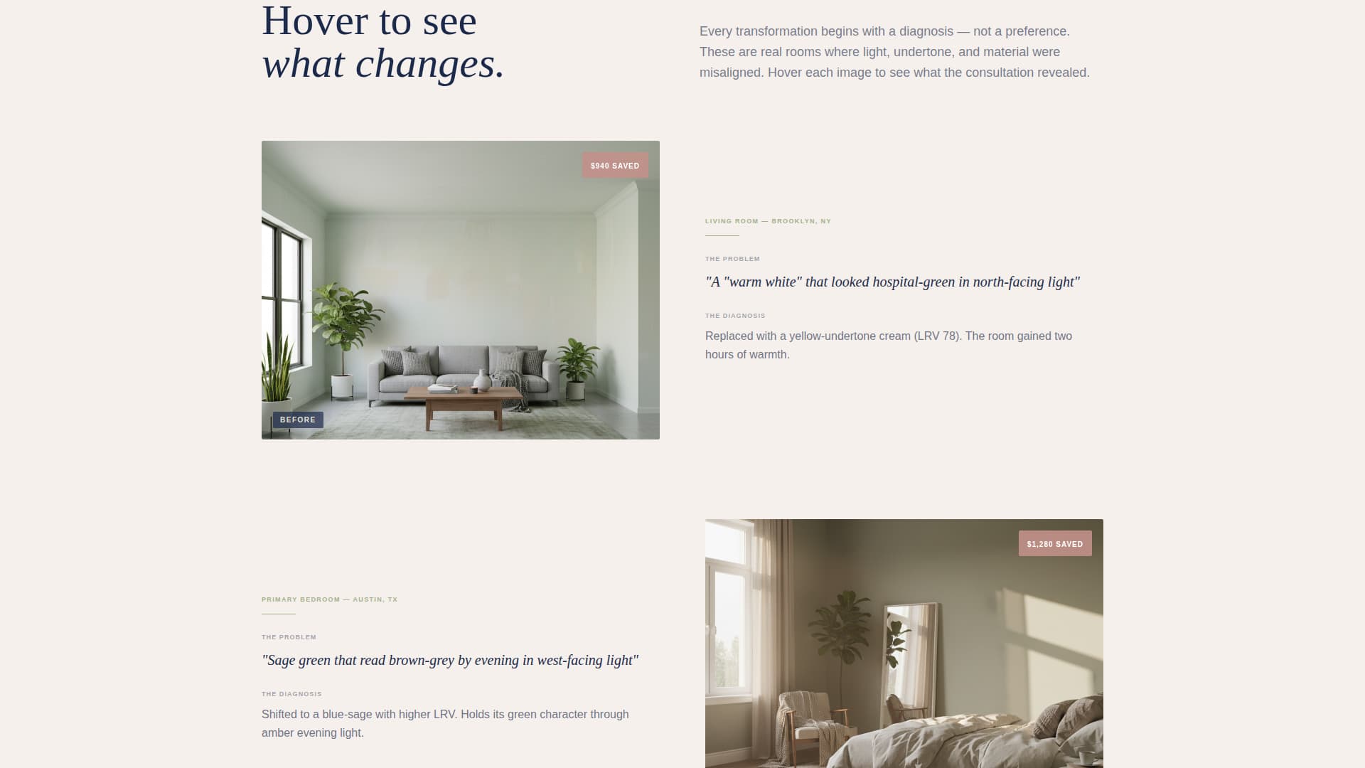 Interior Design Studio Professional Website Template
