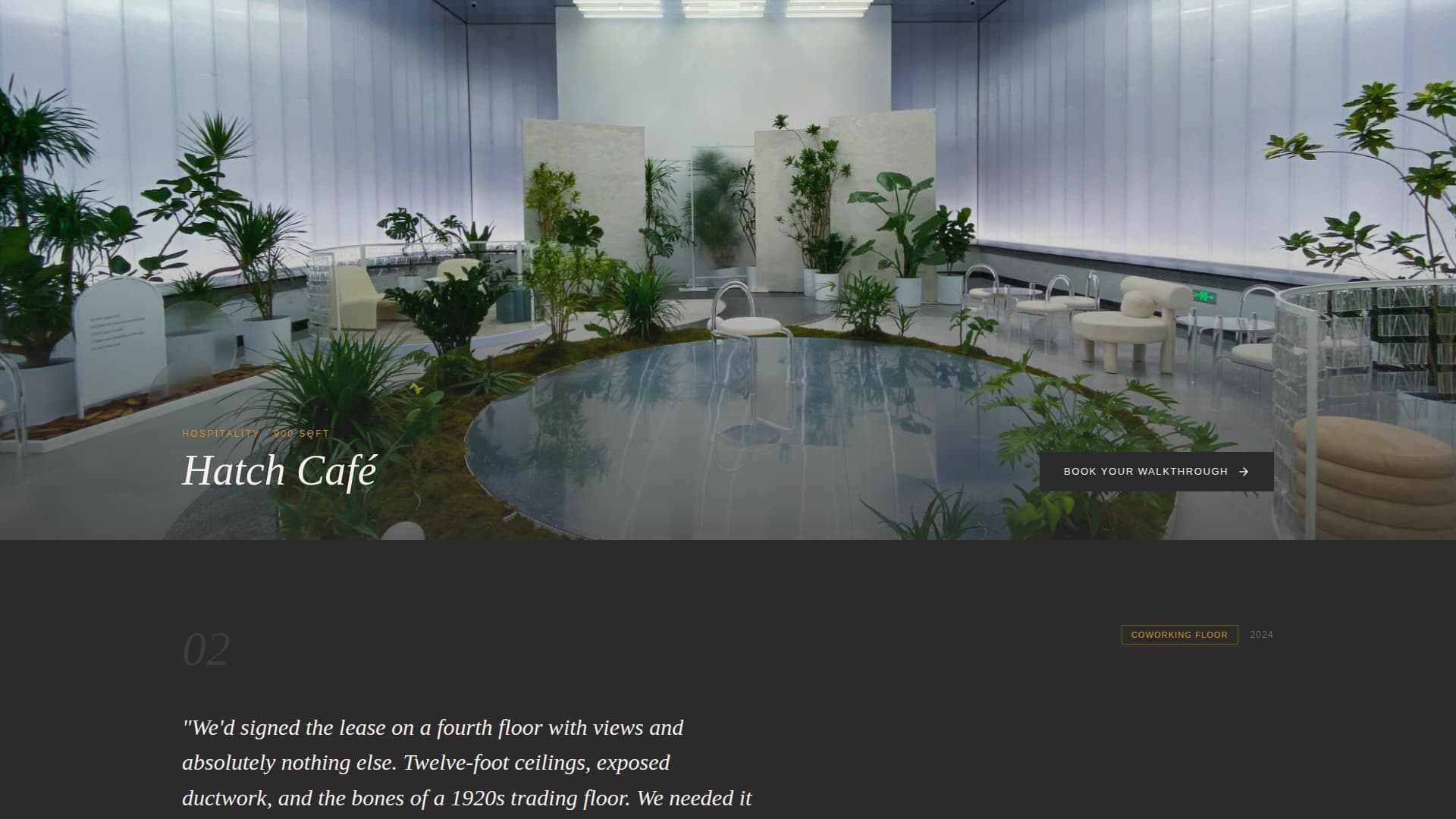 Interior Design Studio Pricing Website Template