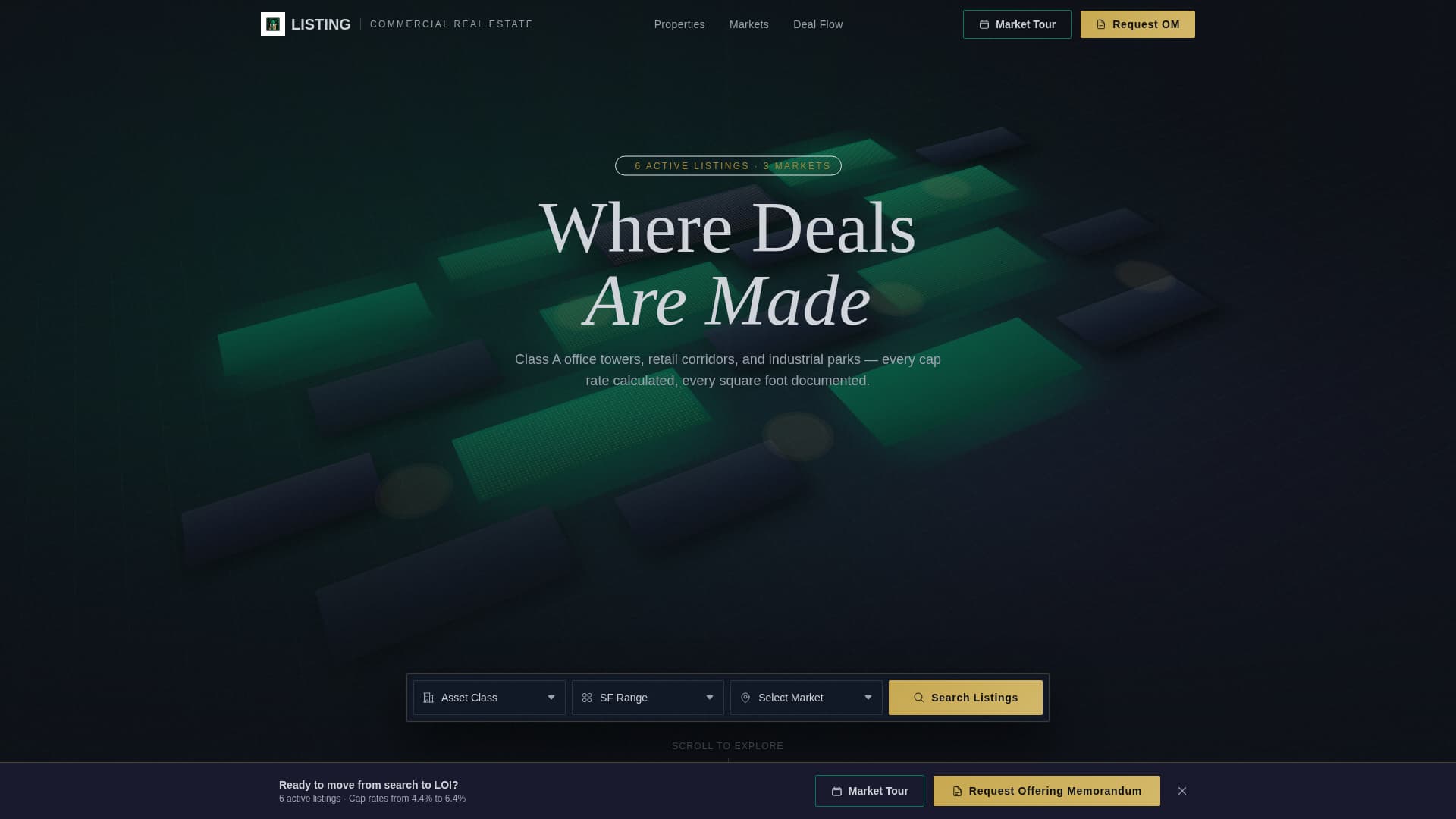 Property Listing & Portal Professional Website Template