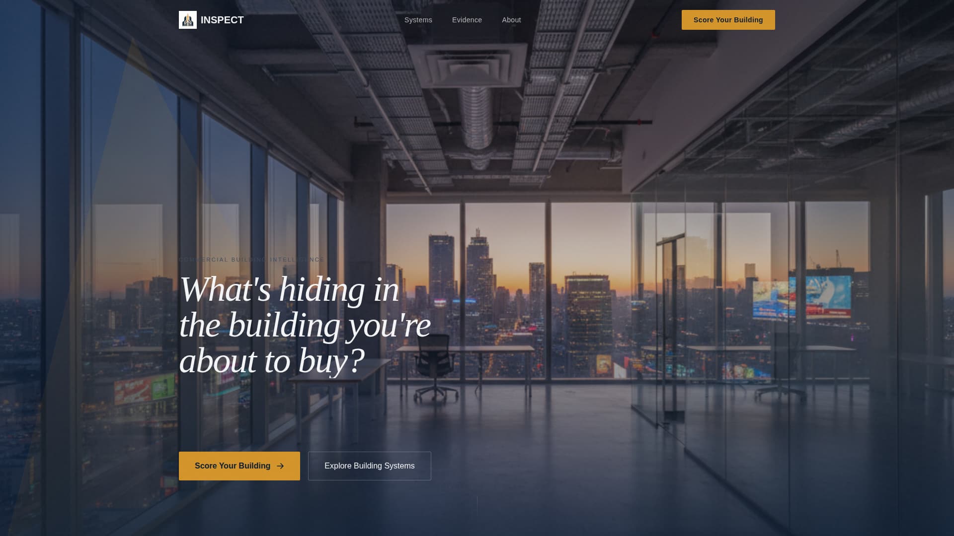 Commercial Office Real Estate Booking Website Template