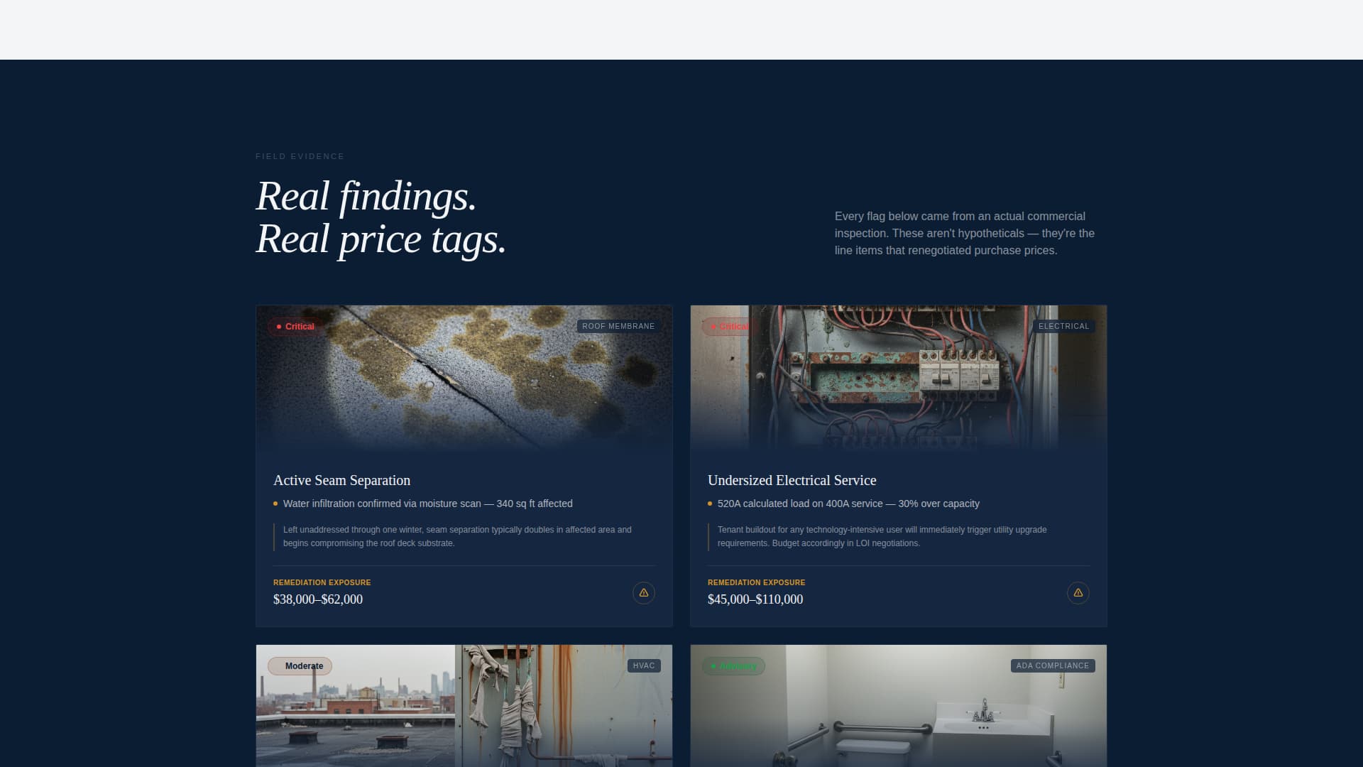Commercial Office Real Estate Booking Website Template