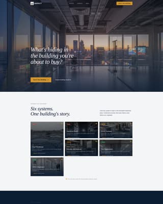 Commercial Office Real Estate Booking Website Template