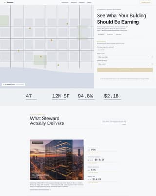 Property Management & HOA Cost Calculator Website Template