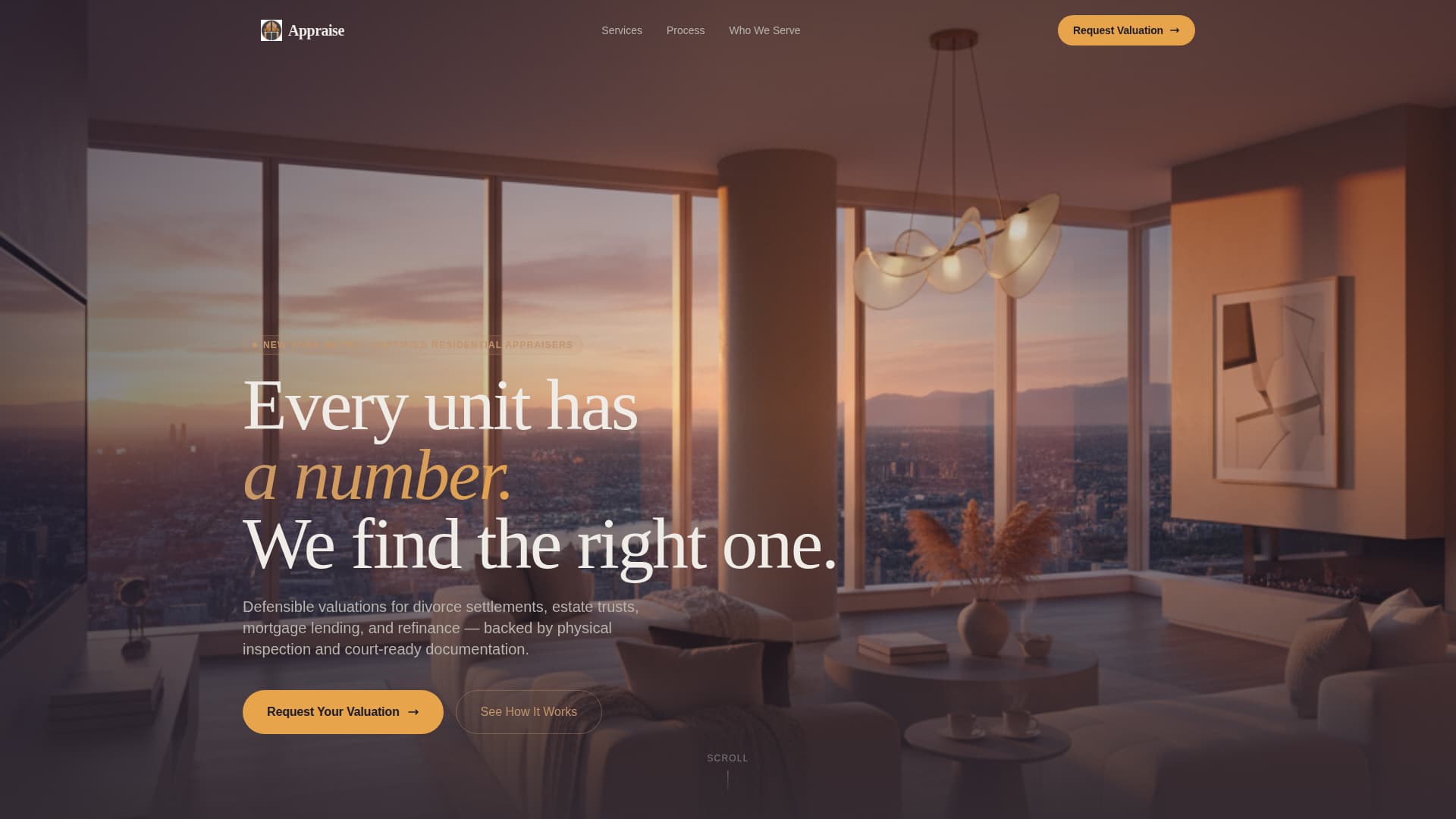 Condo & Apartment Real Estate Professional Website Template