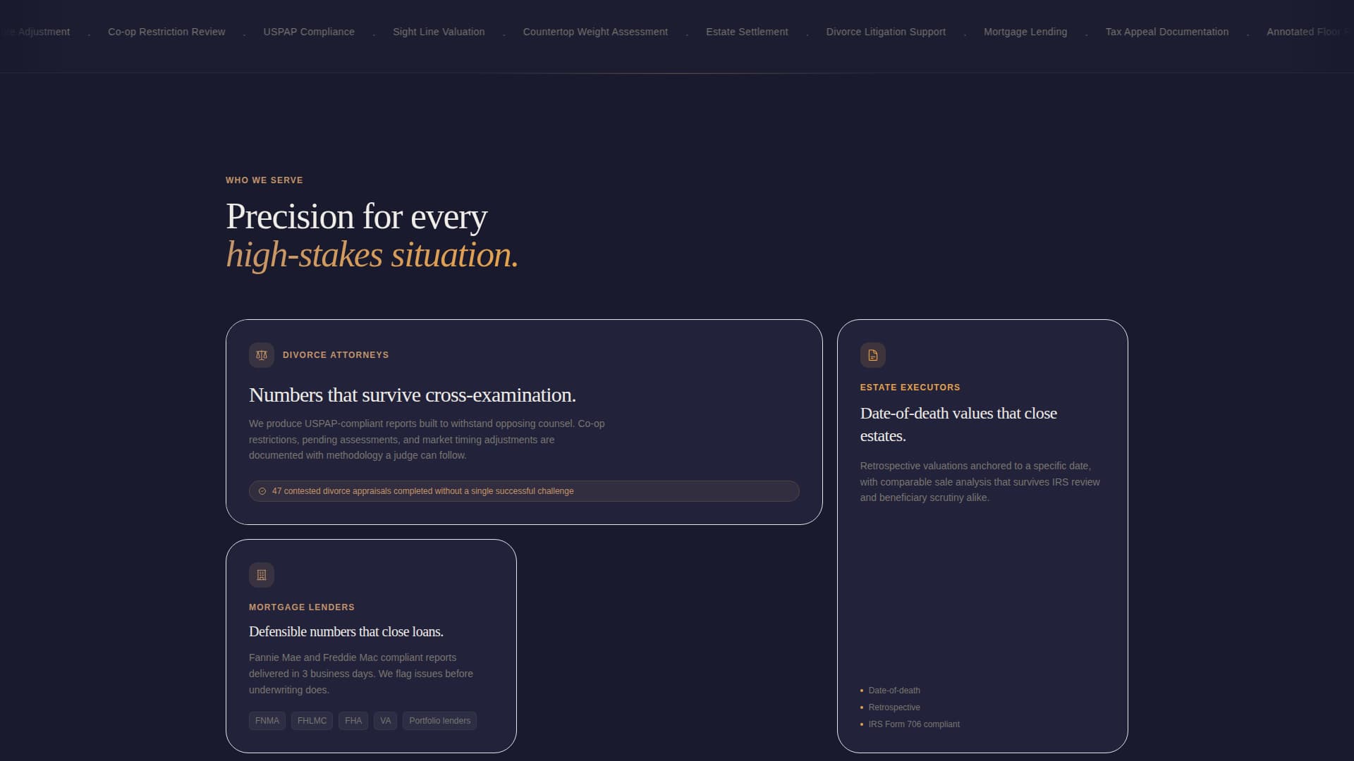 Condo & Apartment Real Estate Professional Website Template
