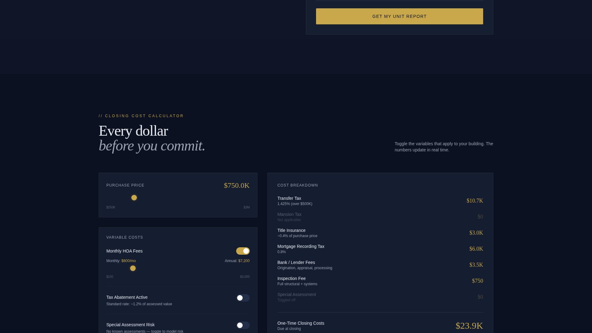 Condo & Apartment Real Estate Comparison Website Template