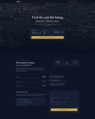 Condo & Apartment Real Estate Comparison Website Template