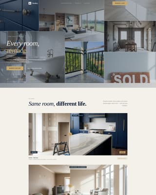 Condo & Apartment Real Estate Portfolio & Case Study Website Template