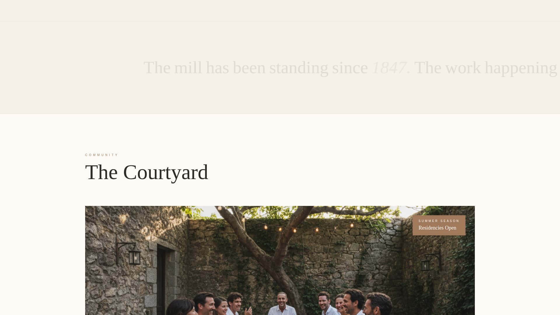 Atelier - Inspiring Coworking Landing Page Template
