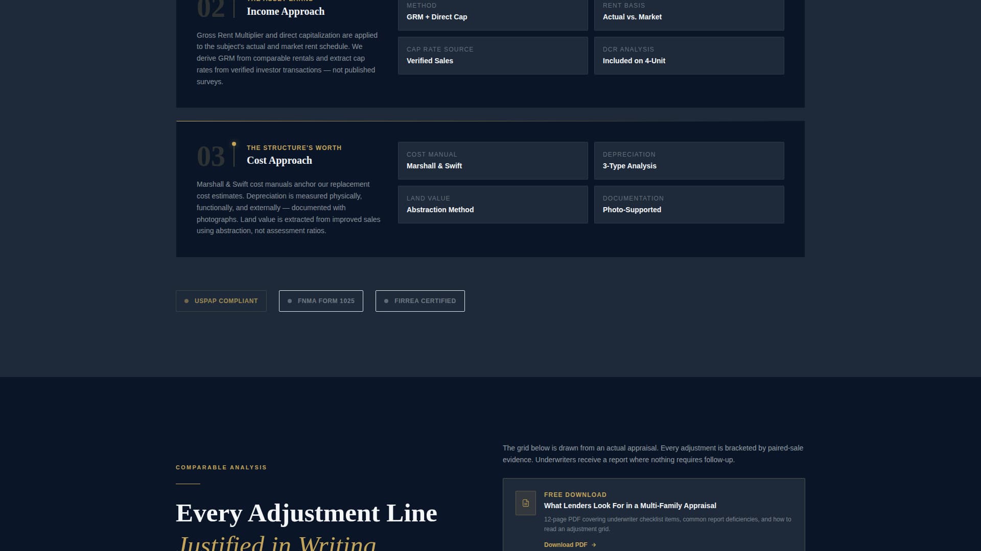 Specialist Duplex & Multi-Family Real Estate Professional Website Template
