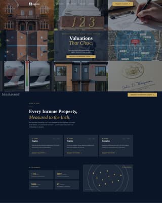 Specialist Duplex & Multi-Family Real Estate Professional Website Template