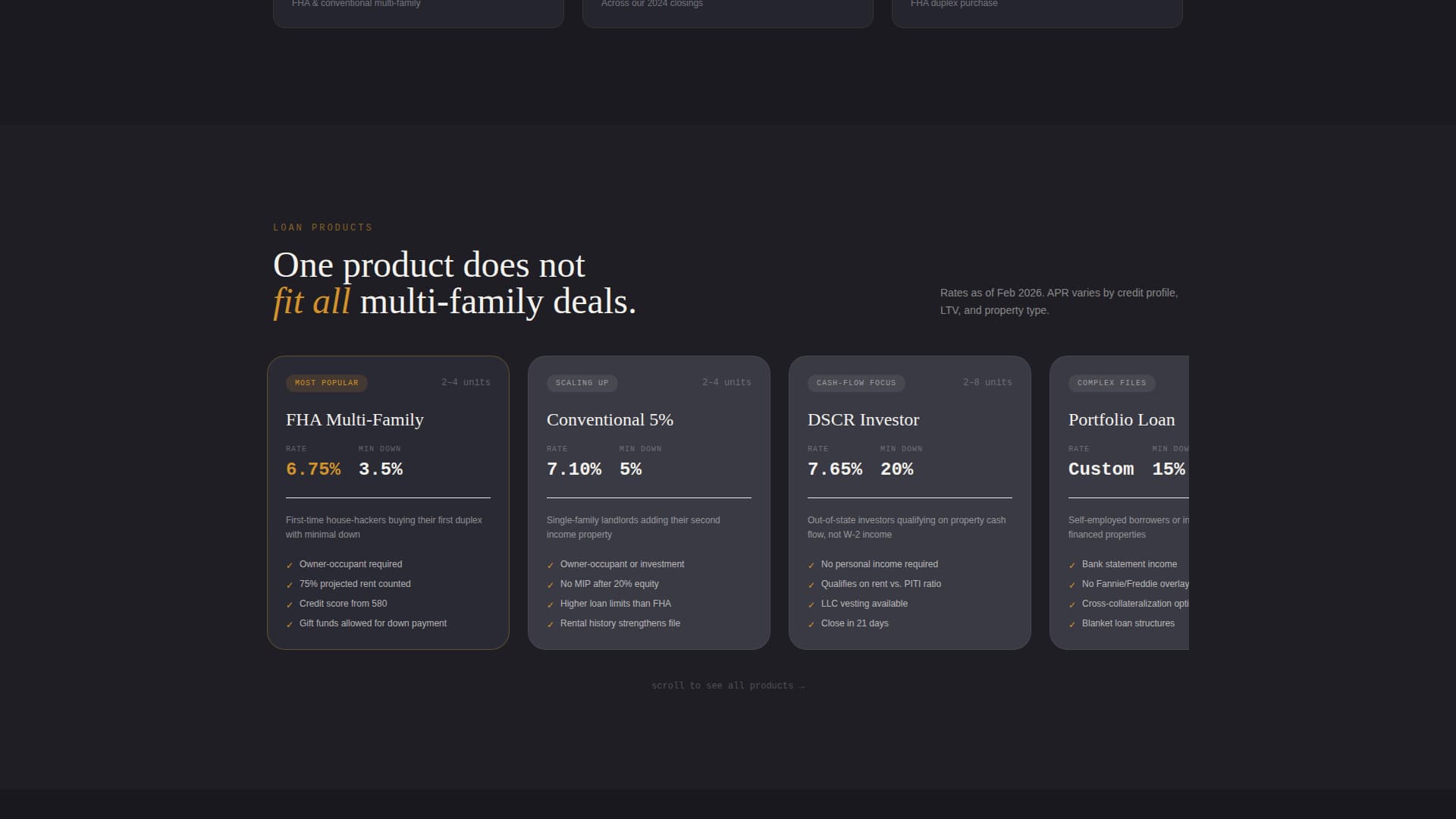 Specialist Duplex & Multi-Family Real Estate Appointment Booking Website Template