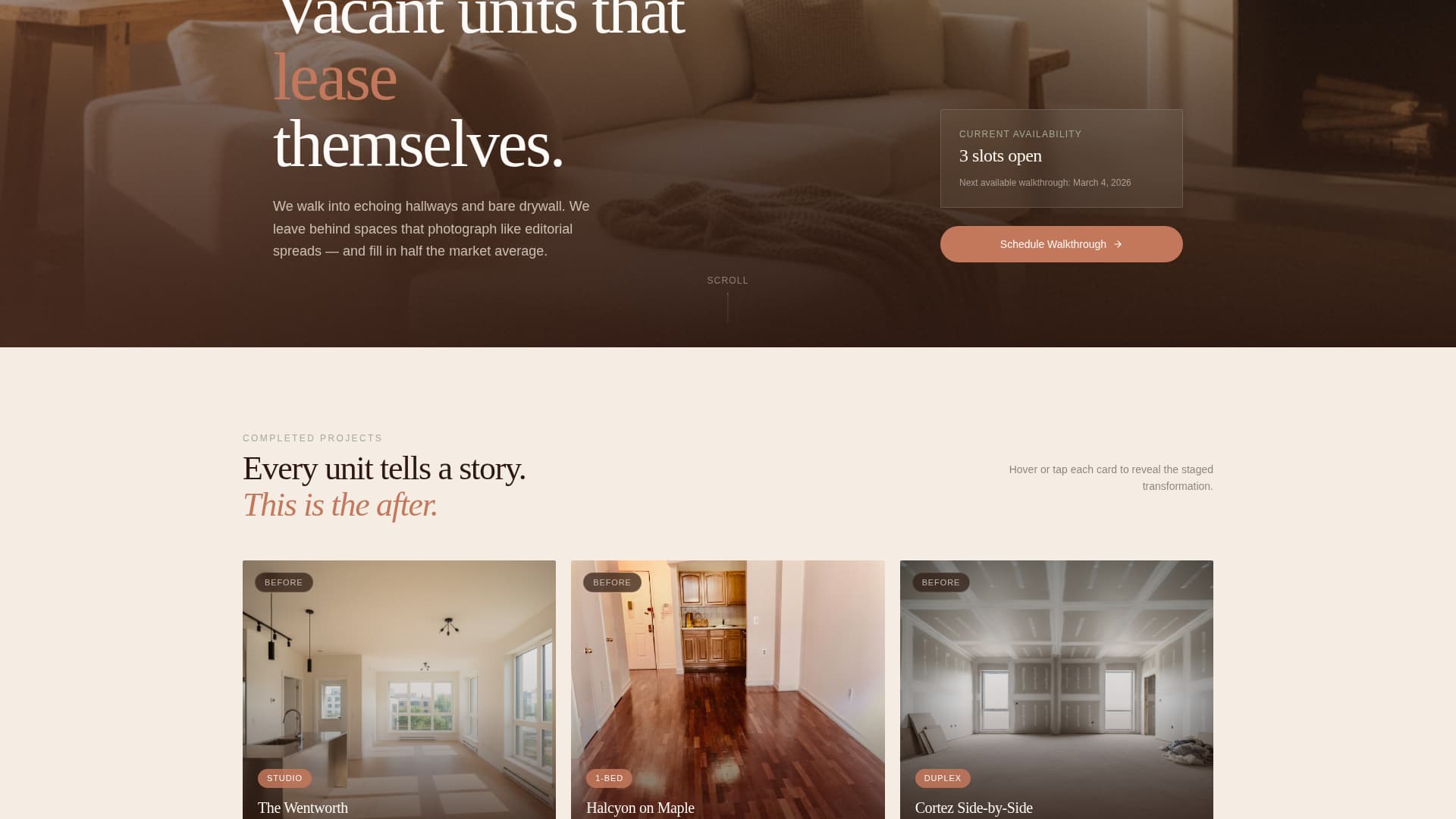 Duplex & Multi-Family Real Estate Professional Website Template