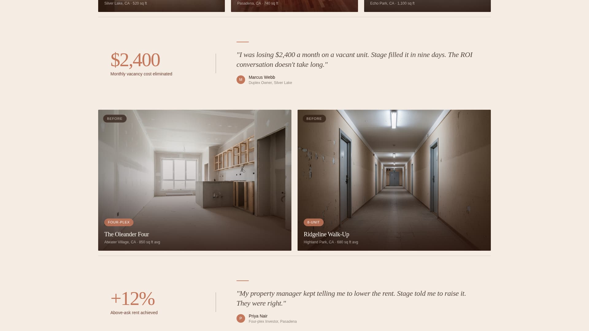 Duplex & Multi-Family Real Estate Professional Website Template