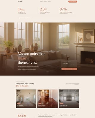 Duplex & Multi-Family Real Estate Professional Website Template